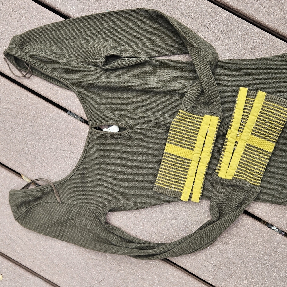 We The FRee Olive Green Thermal